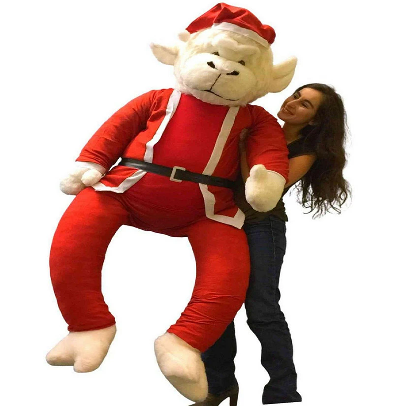 Promo โ๏ธ Big Teddy Huge White โ Christmas Gorilla 6ft Removable Santa Suit ๐ 1 Promo โ๏ธ Big Teddy Huge White โ Christmas Gorilla 6ft Removable Santa Suit ๐