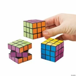 Flash Sale โ๏ธ Bright Mini Puzzle Cubes - 12 Pc. โญ
