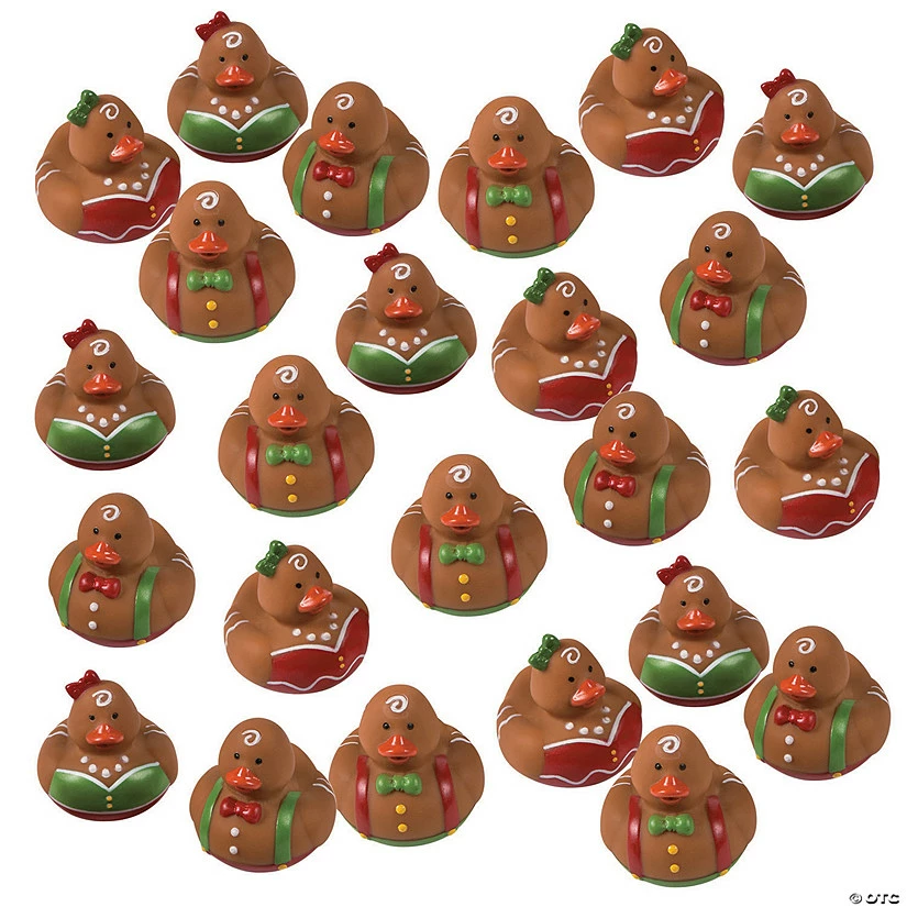 Promo π― Bulk Gingerbread Rubber Ducks - 120 Pc. π 1 Promo π― Bulk Gingerbread Rubber Ducks - 120 Pc. π