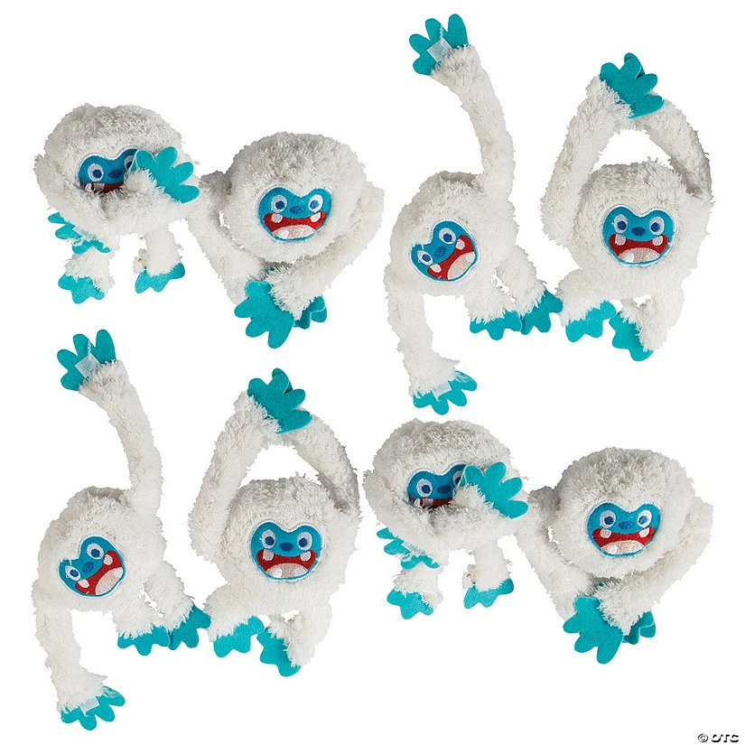 Cheapest 🥰 Bulk Long Arm Stuffed Yetis - 72 Pc. 🥰 1 Cheapest 🥰 Bulk Long Arm Stuffed Yetis - 72 Pc. 🥰