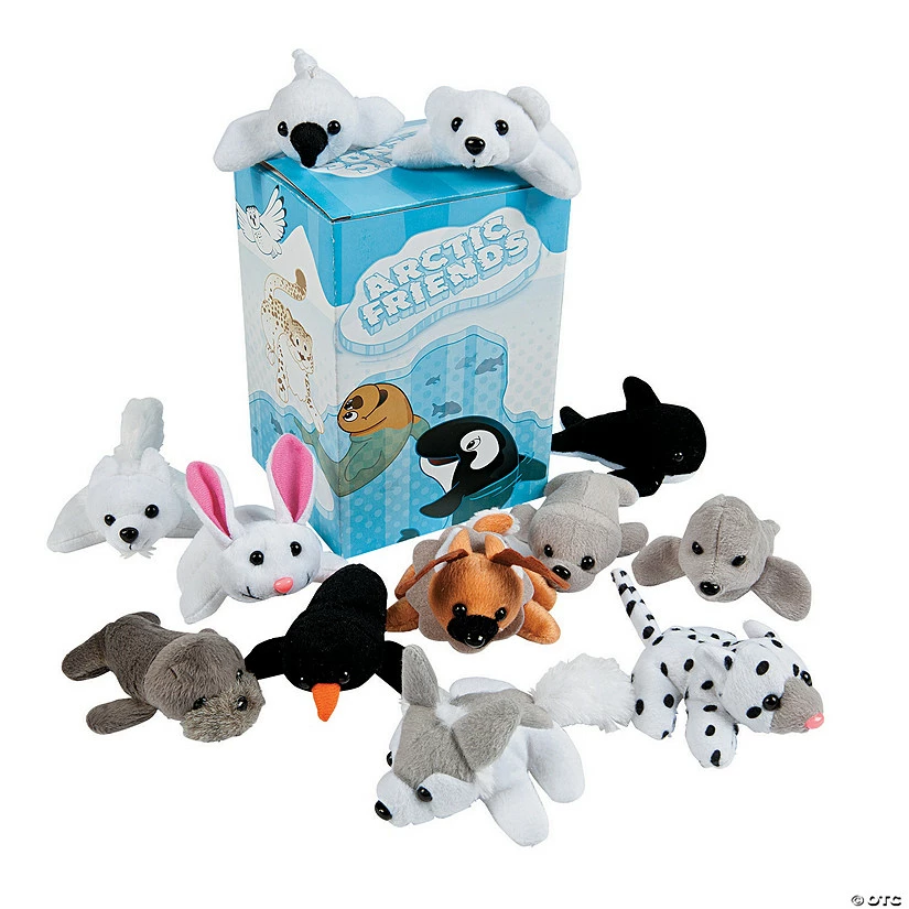 Discount 🥰 Bulk Mini Arctic Friends Stuffed Animal Assortment - 24 Pc. 😀 1 Discount 🥰 Bulk Mini Arctic Friends Stuffed Animal Assortment - 24 Pc. 😀