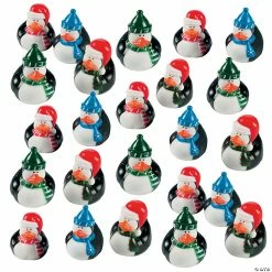 Wholesale 🔔 Bulk Penguin Rubber Ducks - 120 Pc. 🔔