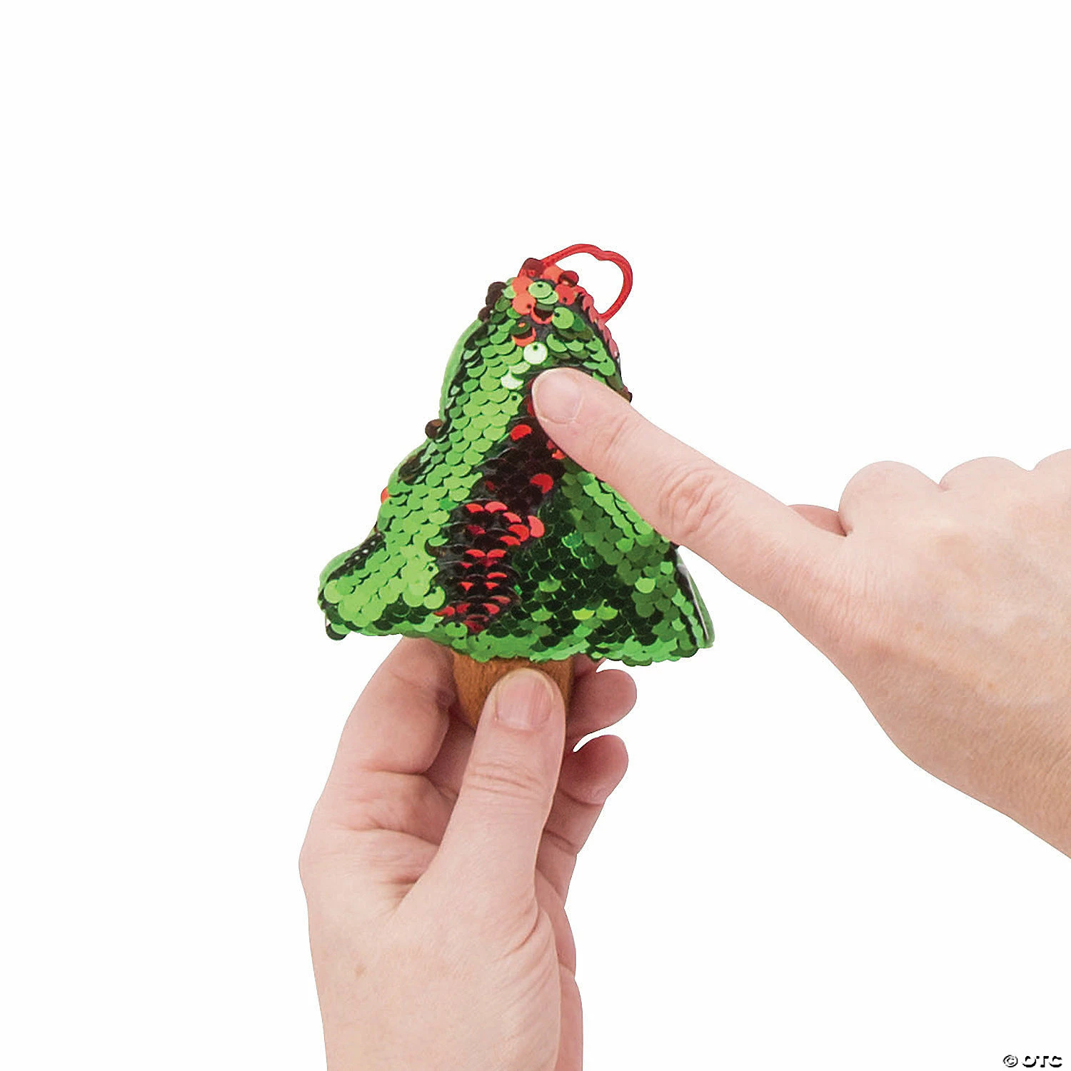 New ๐ Bulk Reversible Sequin Plush ๐ Christmas Tree Ornaments - 72 Pc. ๐งจ 2 New ๐ Bulk Reversible Sequin Plush ๐ Christmas Tree Ornaments - 72 Pc. ๐งจ - Image 2