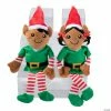 Best Sale 🔔 Christmas Black Haired Stuffed Elves - 12 Pc. 🤩