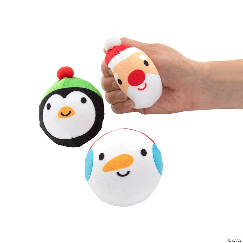 Wholesale โ๏ธ Christmas Character Stress Balls - 12 Pc. ๐ 1 Wholesale โ๏ธ Christmas Character Stress Balls - 12 Pc. ๐