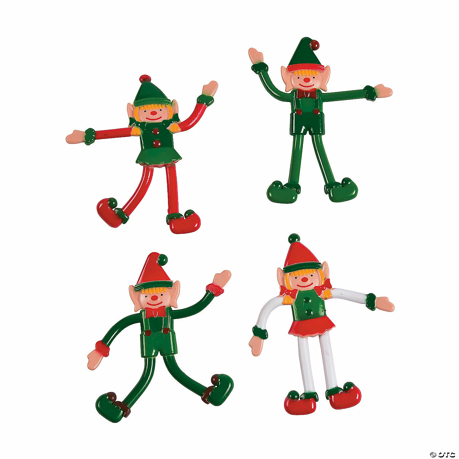 New 🔔 Christmas Elf Bendables - 24 Pc. ❤️ 1 New 🔔 Christmas Elf Bendables - 24 Pc. ❤️