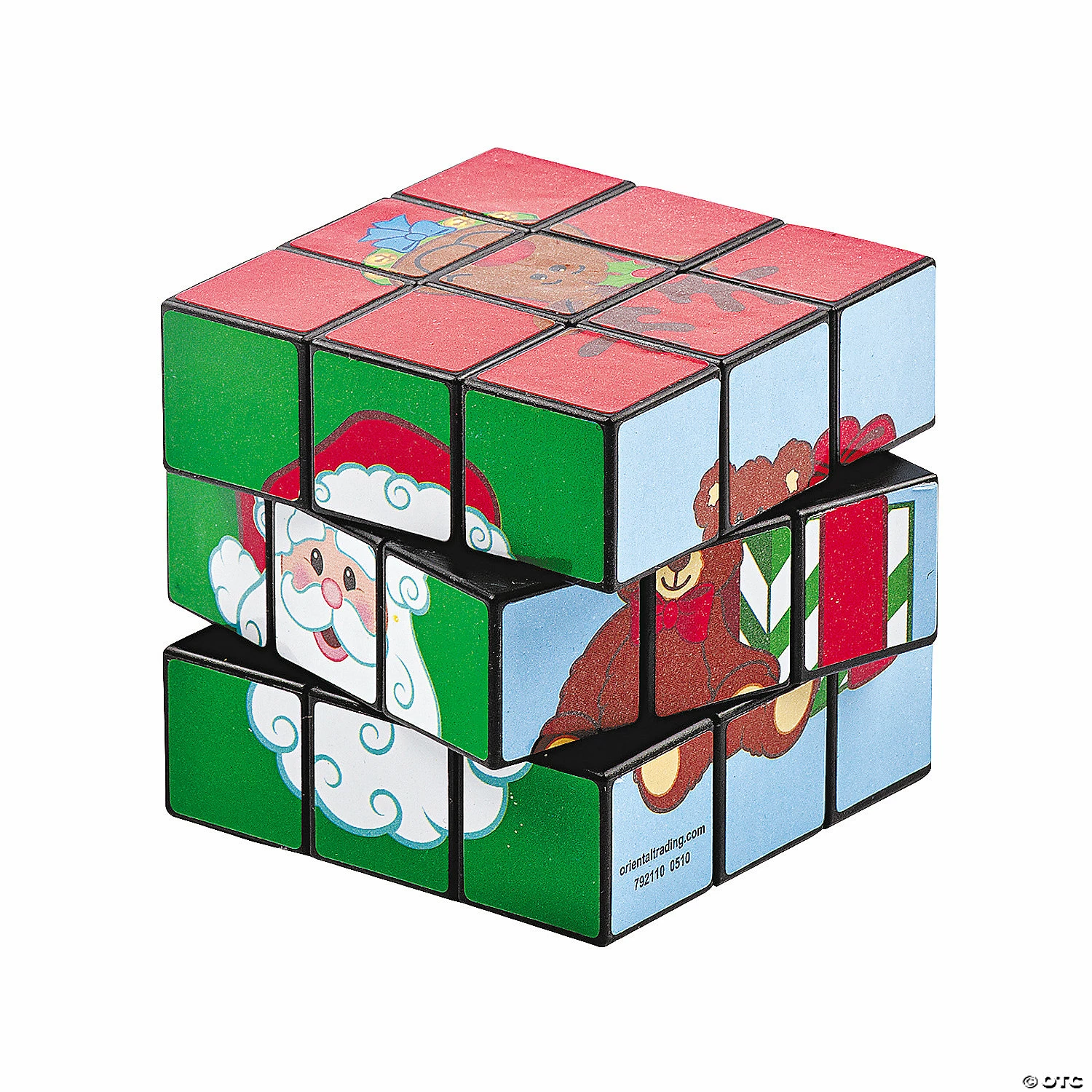 Coupon 😀 Christmas Friends Puzzle Cubes - 12 Pc. 🛒 2 Coupon 😀 Christmas Friends Puzzle Cubes - 12 Pc. 🛒 - Image 2