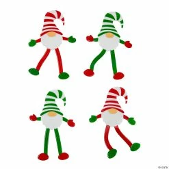 New 👍 Christmas Gnome Bendables - 24 Pc. 👍