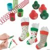 Best Sale 🔥 Christmas Toy-Filled Stocking Goody Bag Kit for 24 ✨