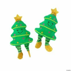 Hot Sale 🤩 Christmas Tree Plush Toy with Dangle Legs - 12 Pc. ⌛