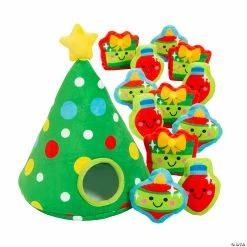 Flash Sale ๐ฅ Christmas Tree with Plush Peekaboo Figures - 13 Pc. โค๏ธ