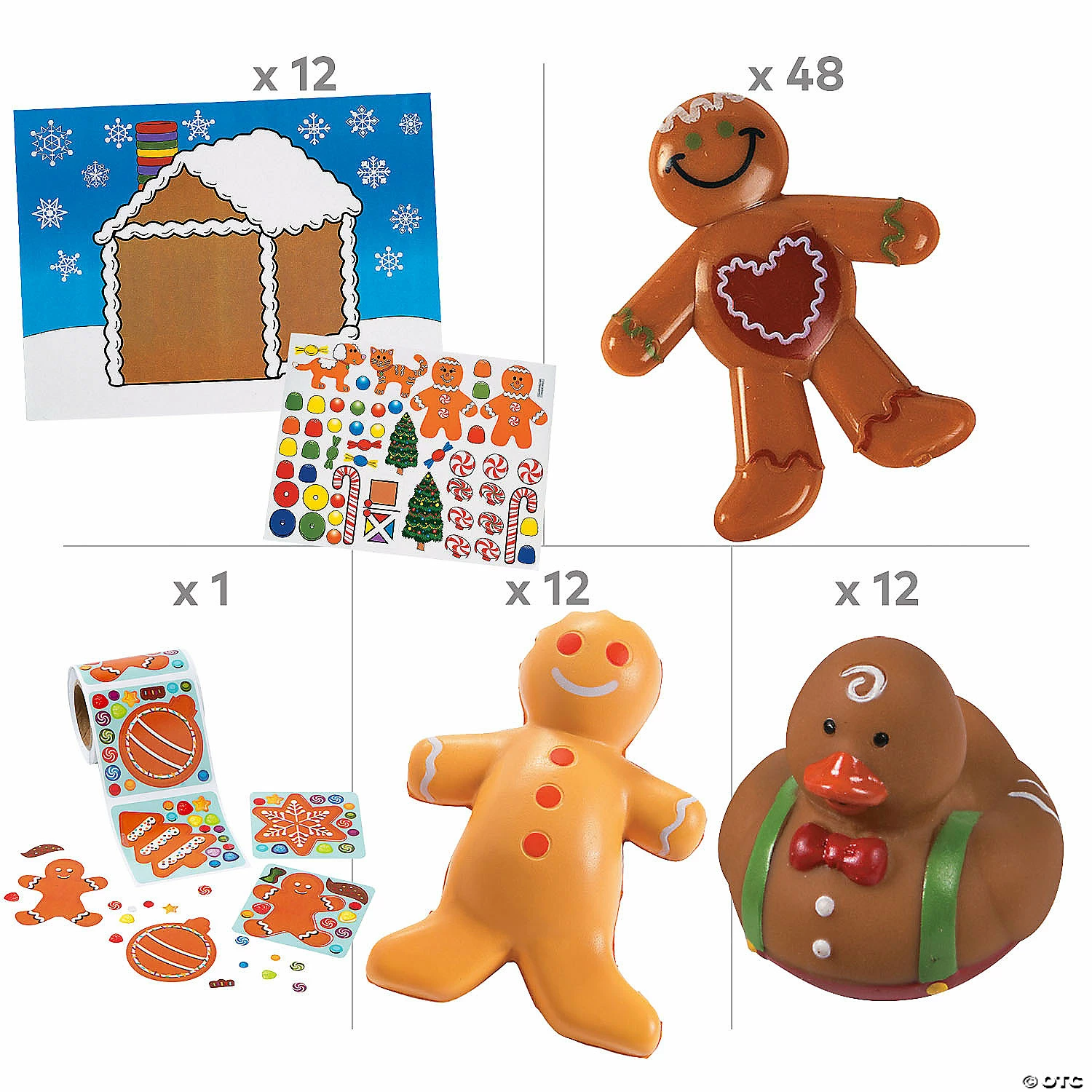 Top 10 ๐ Gingerbread Fun Handout Kit - 85 Pc. ๐ 2 Top 10 ๐ Gingerbread Fun Handout Kit - 85 Pc. ๐ - Image 2