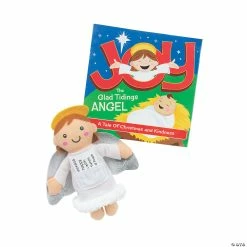Hot Sale โ Glad Tidings Stuffed Angel with Book - 28 Pc. โ๏ธ