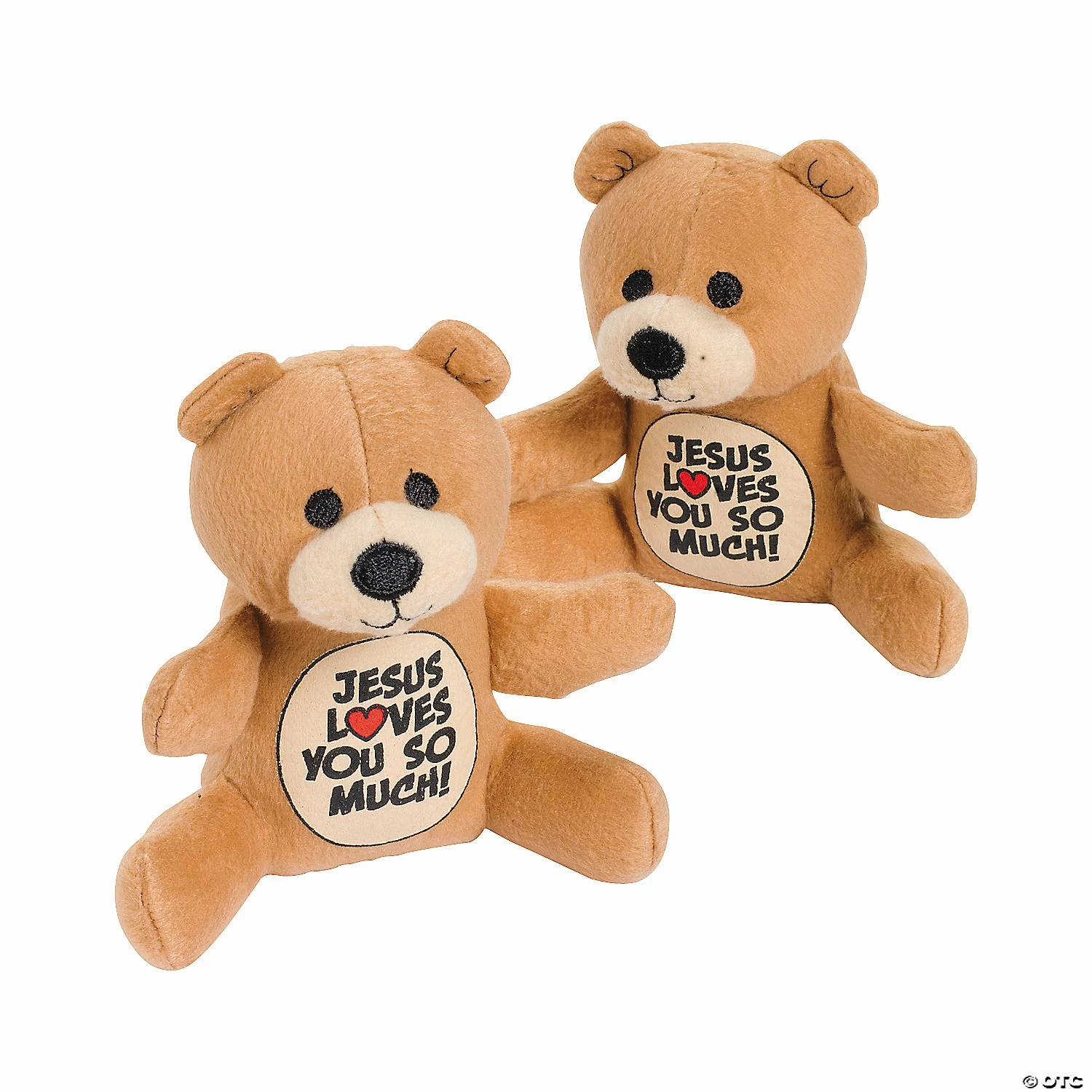Top 10 ✔️ Jesus Loves You So Much Brown Stuffed Bears - 12 Pc. 🤩 1 Top 10 ✔️ Jesus Loves You So Much Brown Stuffed Bears - 12 Pc. 🤩