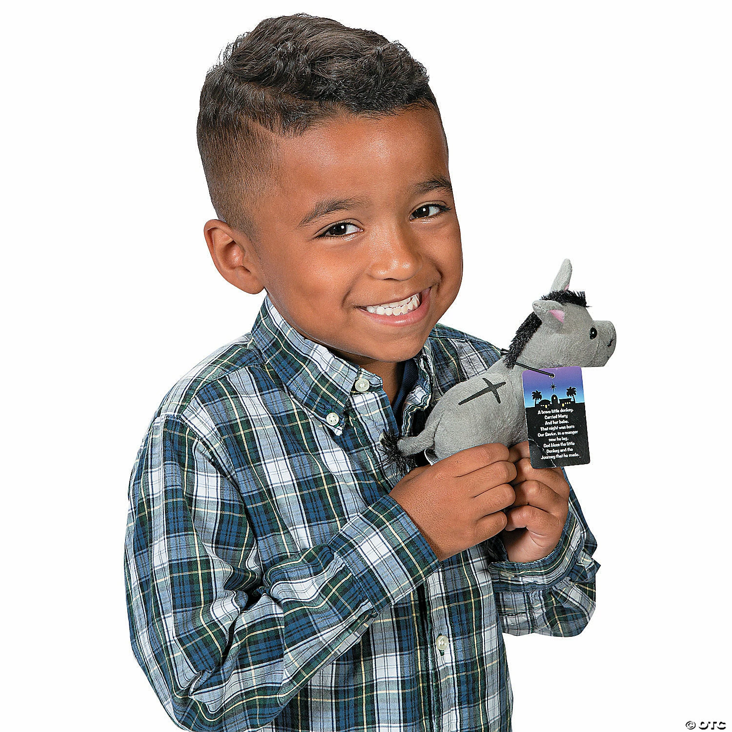 Budget 🤩 Legend of the 🎄 Christmas Stuffed Donkey with Card - 12 Pc. ⌛ 4 Budget 🤩 Legend of the 🎄 Christmas Stuffed Donkey with Card - 12 Pc. ⌛ - Image 4