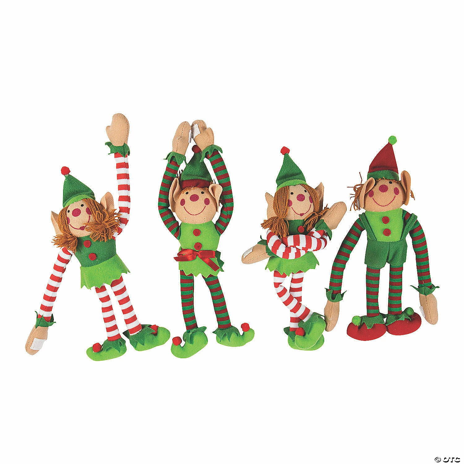 Wholesale 😀 Long Arm Stuffed Elves - 12 Pc. ❤️ 1 Wholesale 😀 Long Arm Stuffed Elves - 12 Pc. ❤️