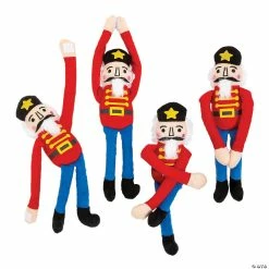 Christmas Toys Sales 9 Best Sale 💯 Long Arm Stuffed Nutcrackers - 12 Pc. 🌟