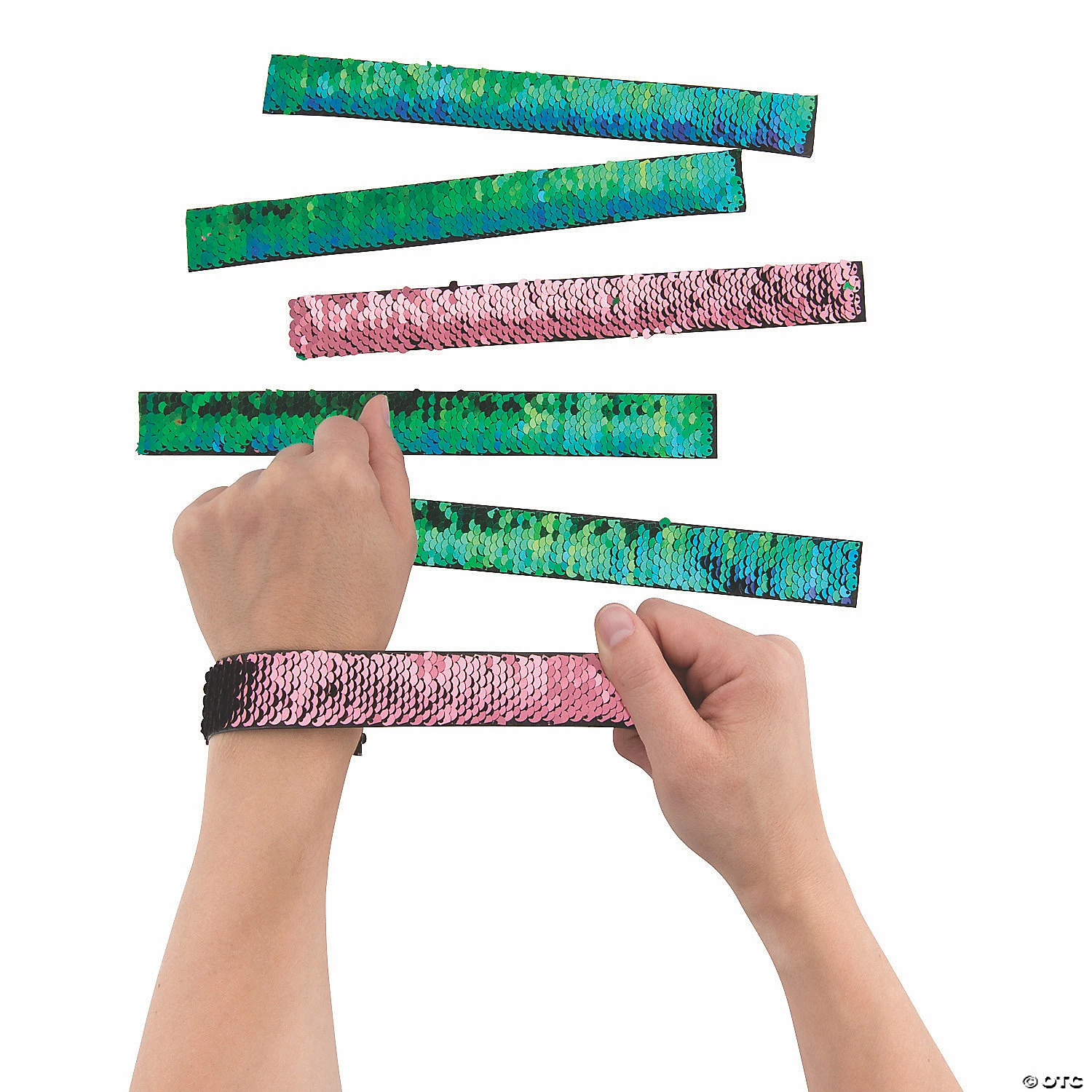 Cheap ๐ Mermaid Reversible Sequin Slap Bracelets - 12 Pc. ๐ฏ 1 Cheap ๐ Mermaid Reversible Sequin Slap Bracelets - 12 Pc. ๐ฏ