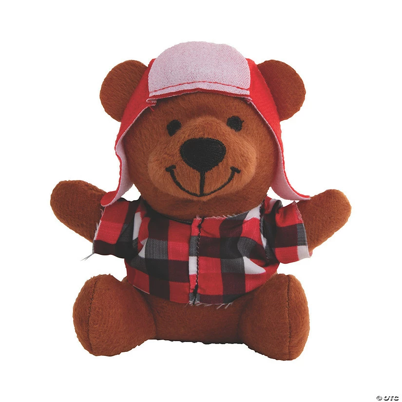 Best Pirce π Mini Lumberjack Brown Stuffed Bears - 12 Pc. β 1 Best Pirce π Mini Lumberjack Brown Stuffed Bears - 12 Pc. β