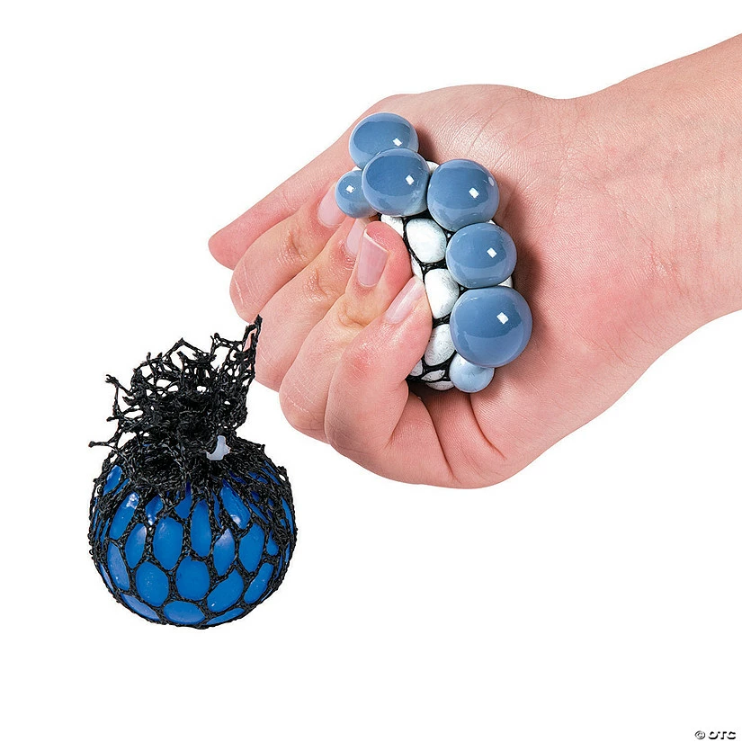 New ๐ Mini Mesh-Covered Winter Squishy Balls - 24 Pc. โ๏ธ 1 New ๐ Mini Mesh-Covered Winter Squishy Balls - 24 Pc. โ๏ธ
