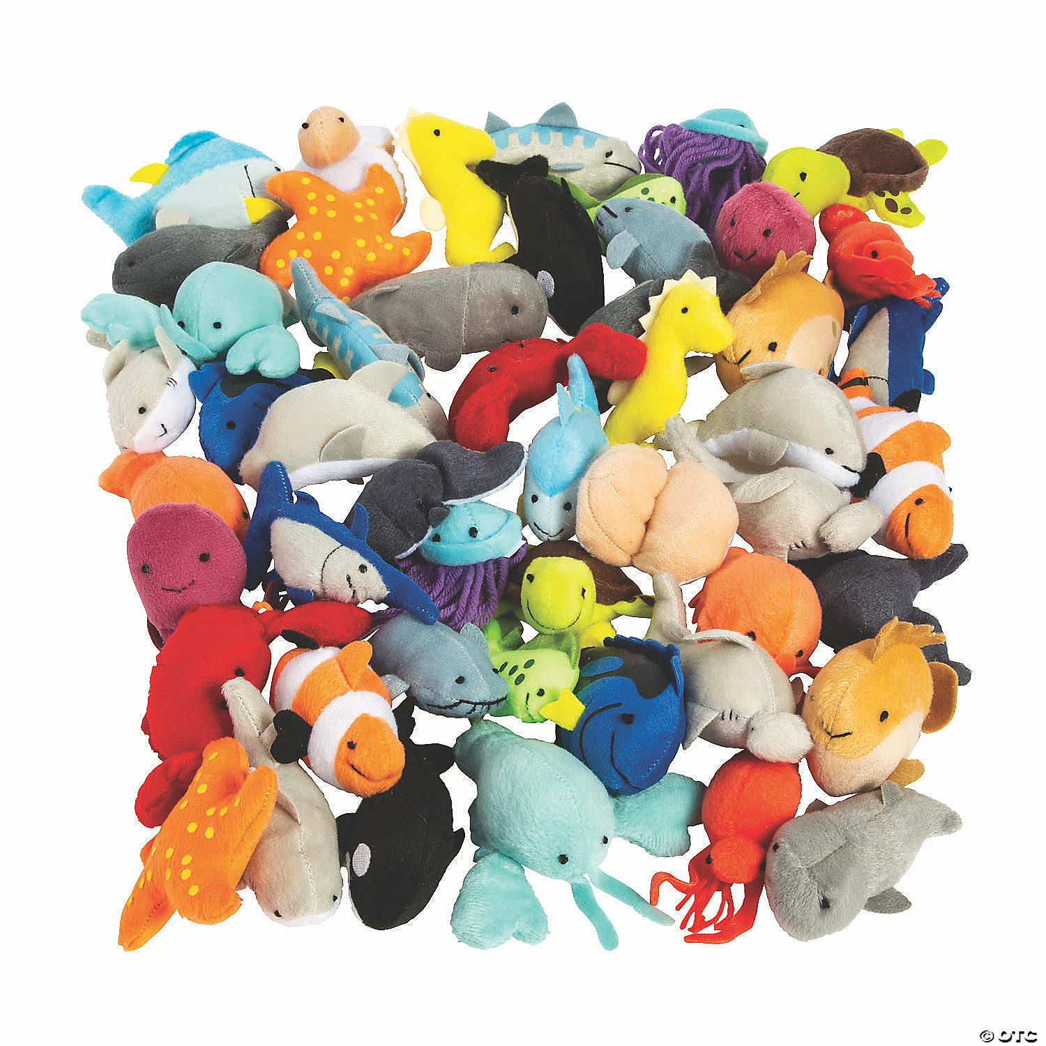 Best Pirce โจ Mini Stuffed Animal Sea Life Assortment - 50 Pc. ๐ 1 Best Pirce โจ Mini Stuffed Animal Sea Life Assortment - 50 Pc. ๐