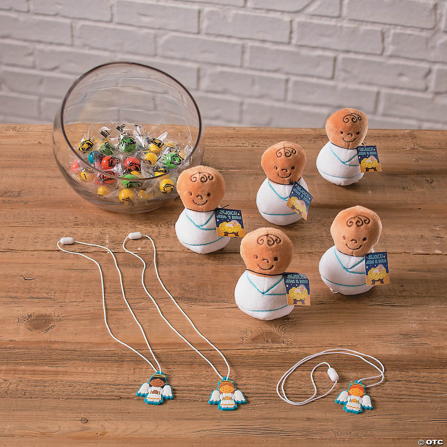 Wholesale โ Mini Stuffed Baby Jesus with Card - 12 Pc. ๐ 2 Wholesale โ Mini Stuffed Baby Jesus with Card - 12 Pc. ๐ - Image 2