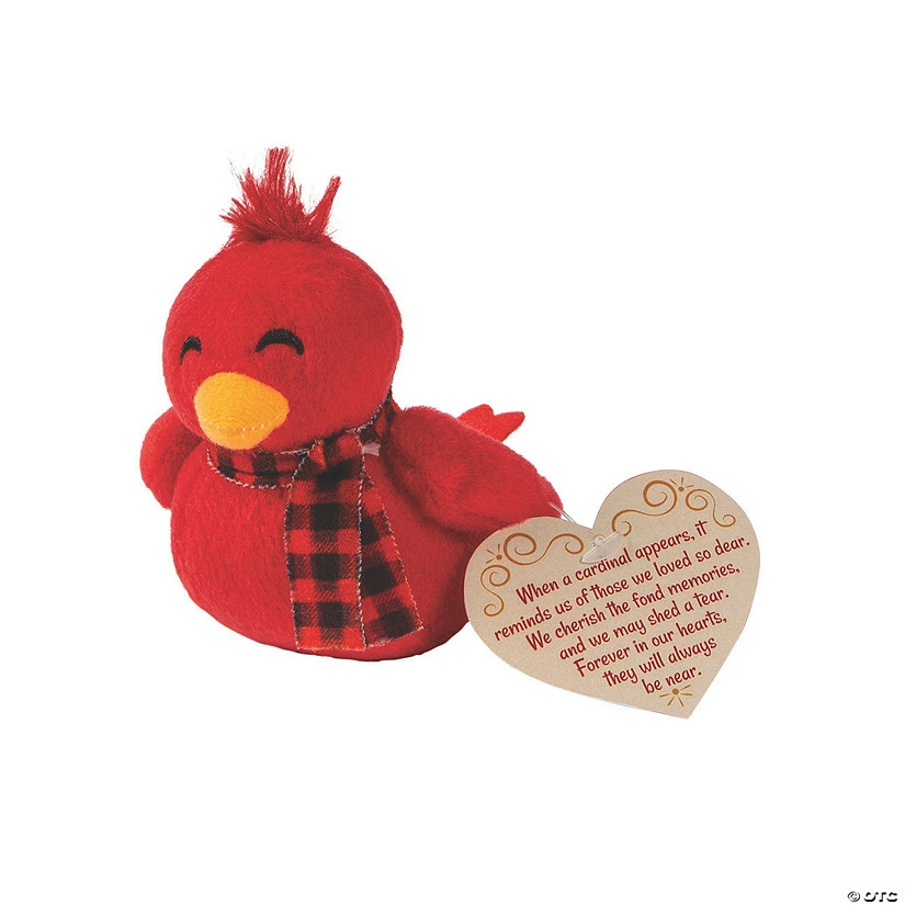 Top 10 ๐ Mini Stuffed ๐ Christmas Cardinals with Remembrance Card - 12 Pc. ๐ 1 Top 10 ๐ Mini Stuffed ๐ Christmas Cardinals with Remembrance Card - 12 Pc. ๐