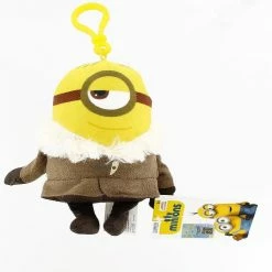 Best reviews of 🎉 Minion Movie Winter Minion (1 Eye) Clip-On 5" Plush 👍