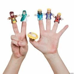Cheapest ๐ฅฐ Nativity Finger Puppets - 24 Pc. ๐