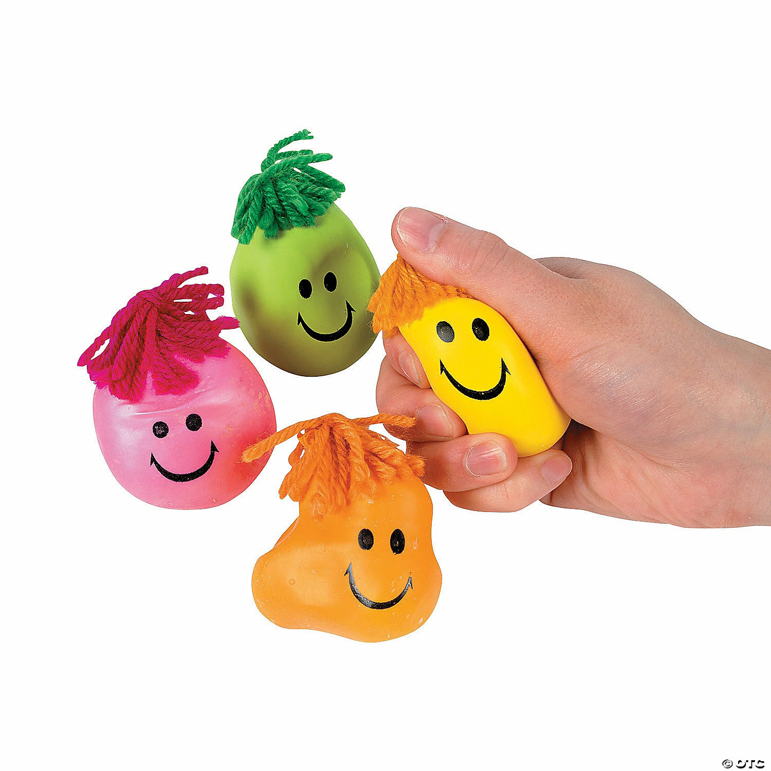 Top 10 ๐ Neon Smile Face Stress Toys with Hair - 24 Pc. ๐ฅฐ 1 Top 10 ๐ Neon Smile Face Stress Toys with Hair - 24 Pc. ๐ฅฐ