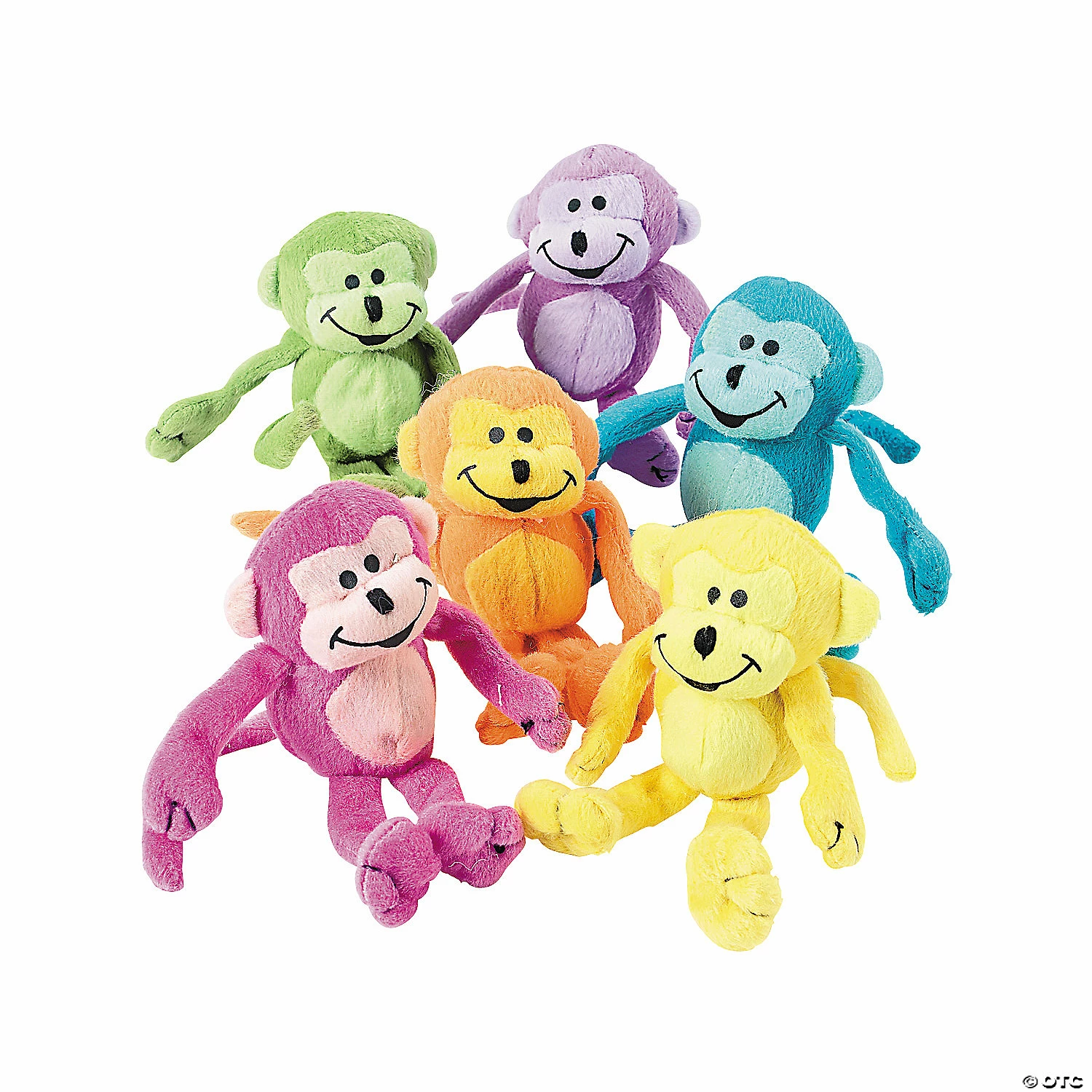 Deals ๐ Neon Stuffed Monkeys - 12 Pc. ๐ 1 Deals ๐ Neon Stuffed Monkeys - 12 Pc. ๐