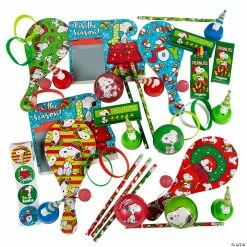 New 🔥 Peanuts® ❄ Christmas Toy Assortment - 150 Pc. 👏
