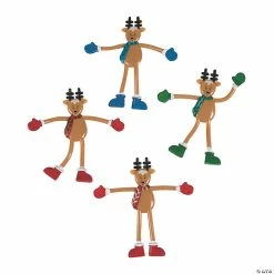 Top 10 😍 Reindeer Bendables - 12 Pc. 😀