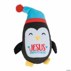 Hot Sale 🎁 Religious Black Stuffed Penguins - 12 Pc. 🎁