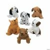 Best Sale 🔥 Sitting Stuffed 🐕 Dogs - 12 Pc. 🛒