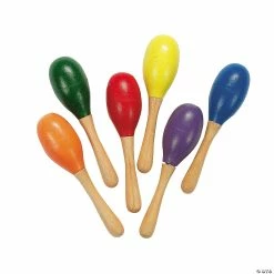 New ๐ Small Painted Maracas - 12 Pc. ๐คฉ