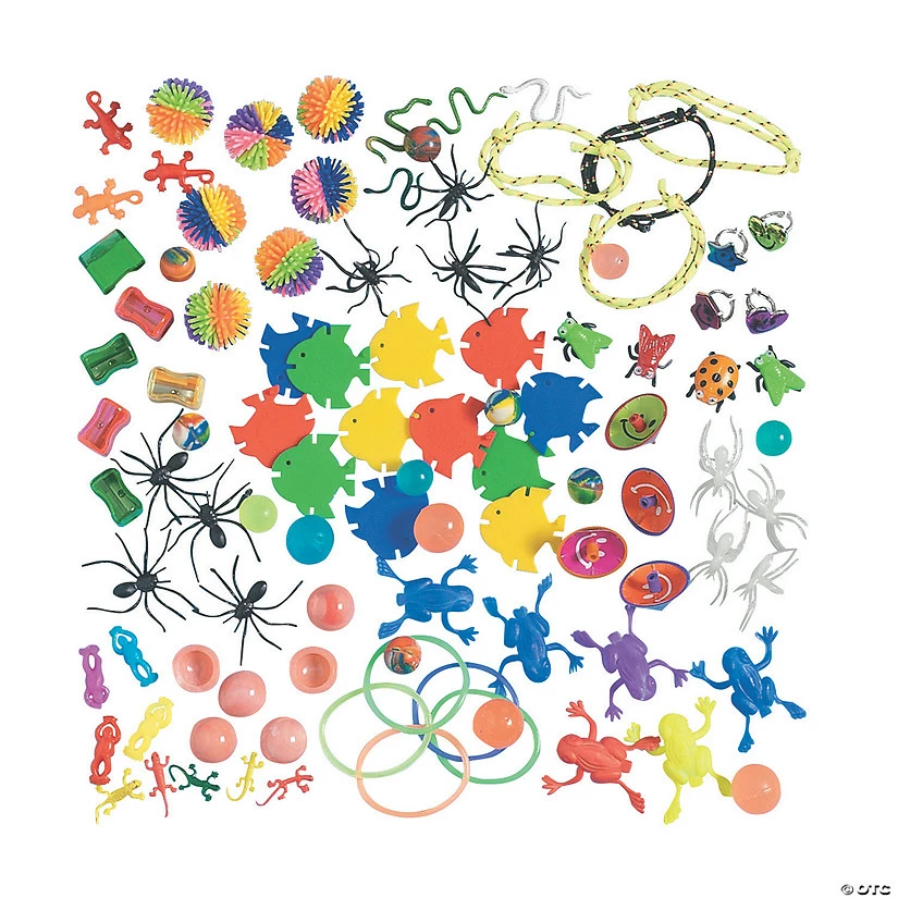 Brand new β¨ Small Toy Assortment - 100 Pc. π 1 Brand new β¨ Small Toy Assortment - 100 Pc. π