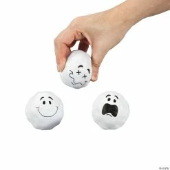Outlet ✔️ Snowball Stress Balls - 12 Pc. 🔔