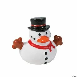 Coupon ๐ Snowman Rubber Ducks - 12 Pc. โ๏ธ