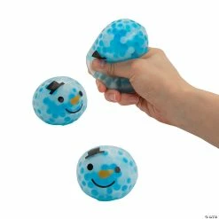 Best Pirce 💯 Snowman Water Bead Squeeze Balls - 12 Pc. 🔔