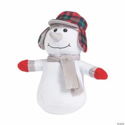 Discount 🔥 Stuffed Snowman with Ear Flap Hat 🧨