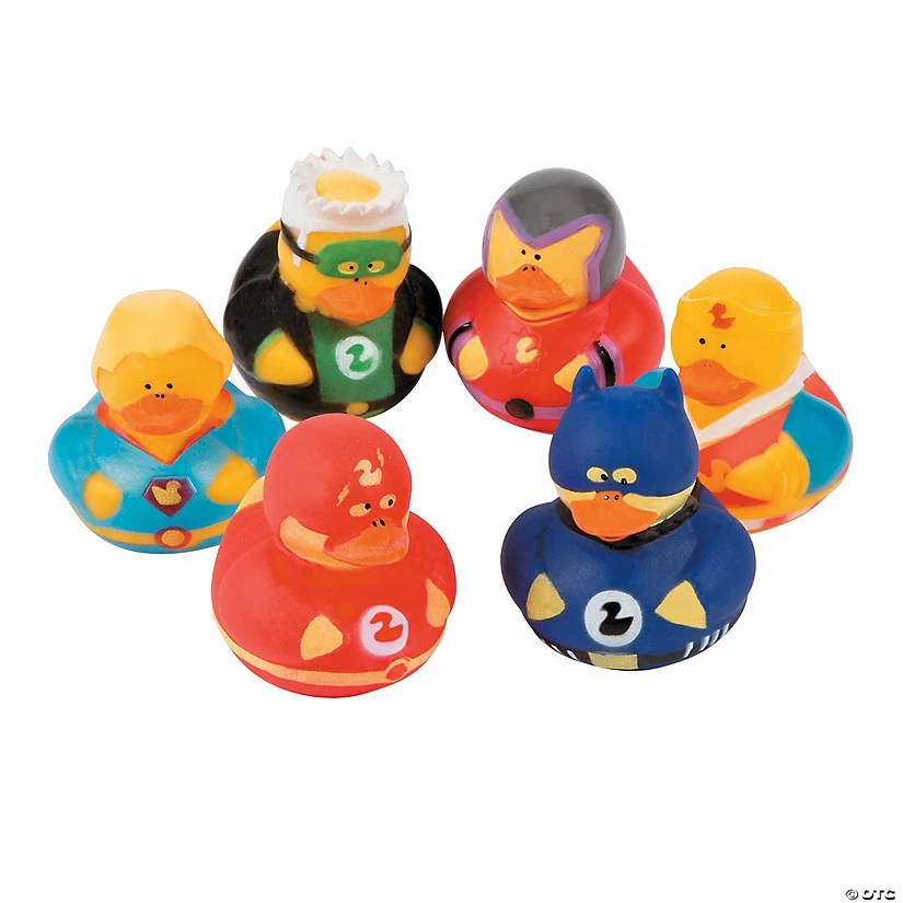 Cheapest ✔️ Superhero Rubber Ducks - 12 Pc. ⭐ 1 Cheapest ✔️ Superhero Rubber Ducks - 12 Pc. ⭐